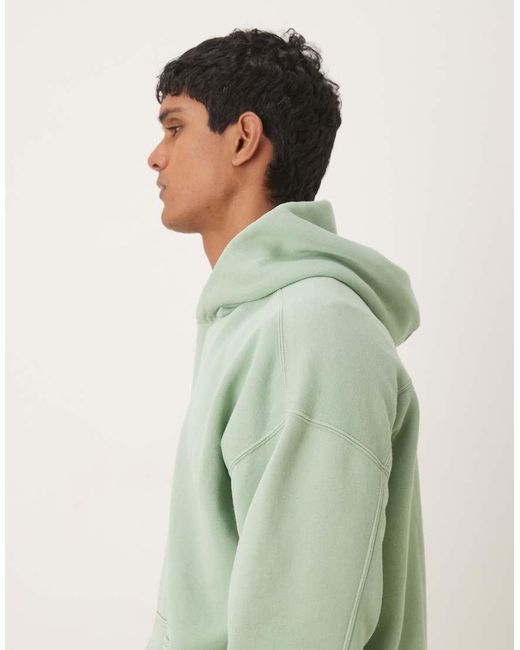 Abercrombie & Fitch Green Essential Front Pocket Hoodie for men
