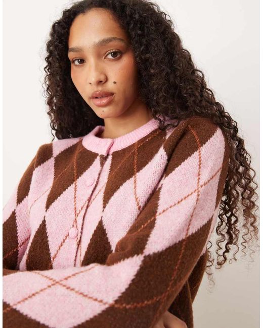 Cardigan di Vila in Red