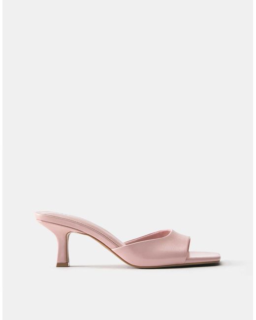 Pull&Bear Pink – pantoletten