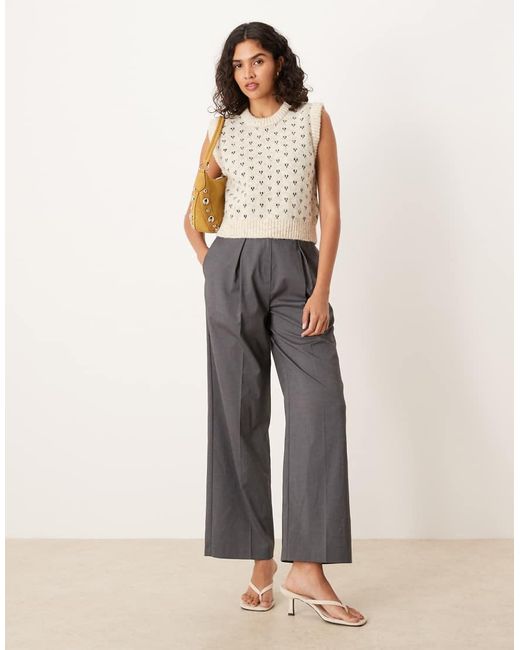 ASOS White Knitted Tank Top