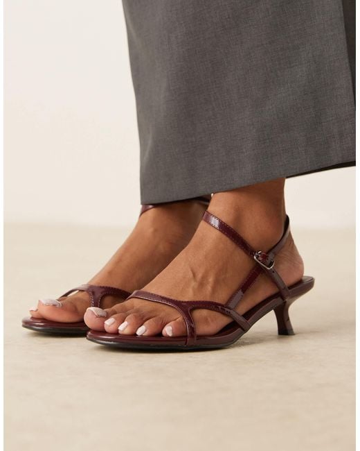 Glamorous Gray – riemchen-sandaletten