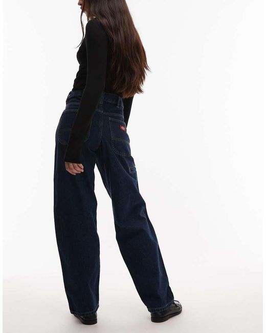 Dickies Blue Loose Tapered Work Jeans
