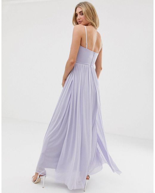 lipsy bandeau maxi dress