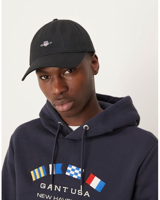 Cappello Con Visiera di Gant in Blue da Uomo