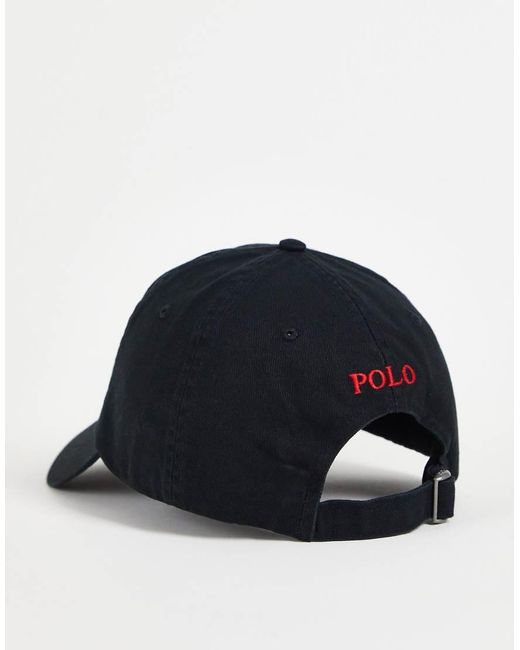 Polo Ralph Lauren Blue Icon Logo Baseball Cap for men