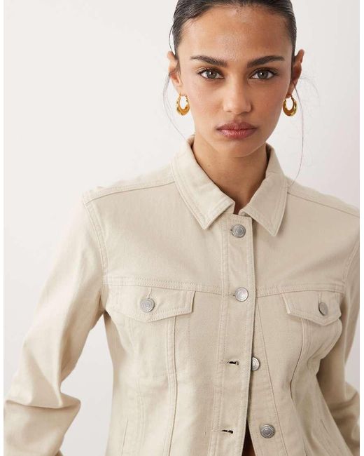 Threadbare Denim Jack in het Natural