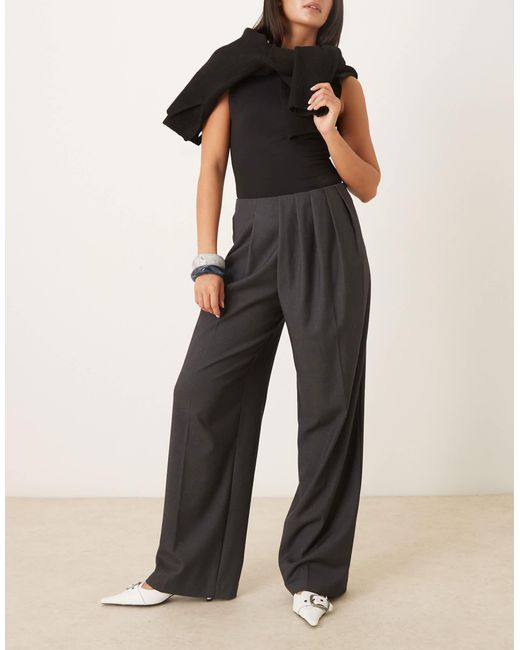 ASOS Black Tailored Ultimate Drape Trousers