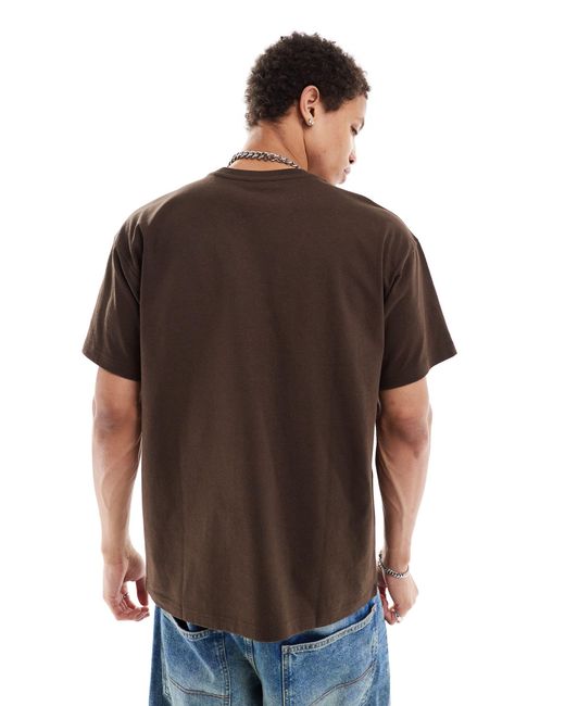 Trooper - t-shirt décontracté - marron chocolat Dr. Denim pour homme en coloris Brown
