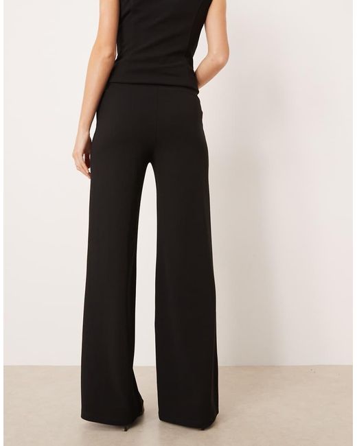 Mango Black Avay Tailored Straight Trouser Co-ord