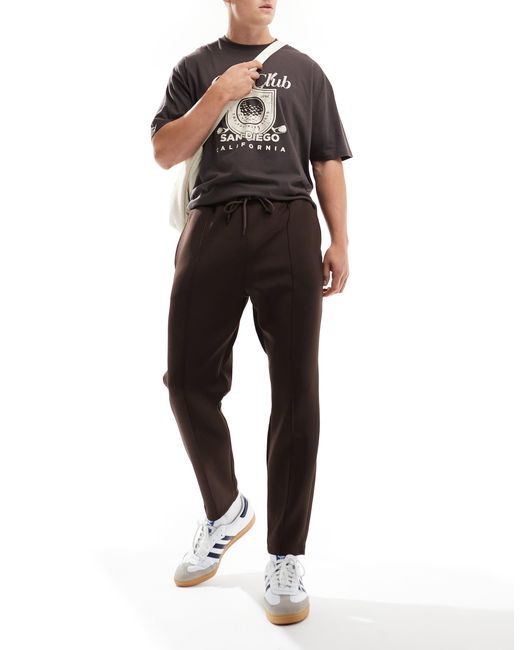 Pantalon ASOS pour homme en coloris Noir Lyst