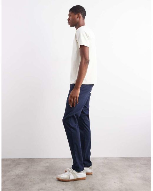 ASOS Blue Slim Chinos for men