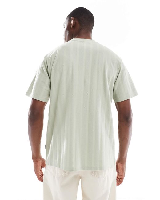 JJ Rebel – oversize-t-shirt in White für Herren