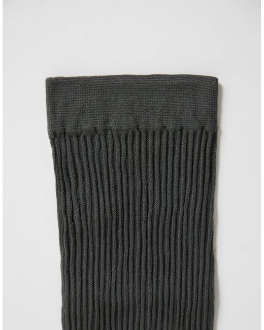ASOS Gray Ribbed Stirrup