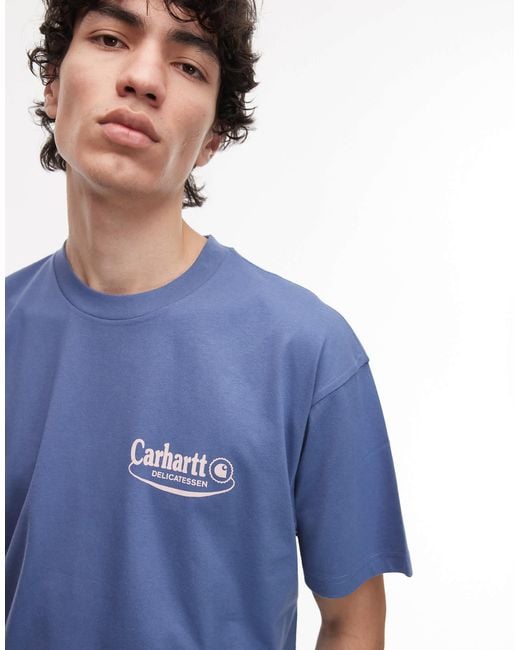 Carhartt – t-shirt in Blue für Herren