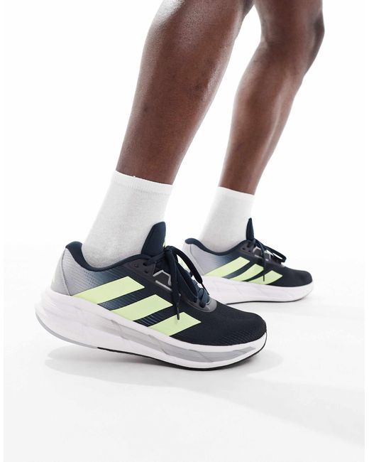 Adidas Originals White Adidas Running Questar 3 Trainers for men