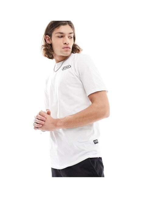 G-Star RAW White T-shirt for men