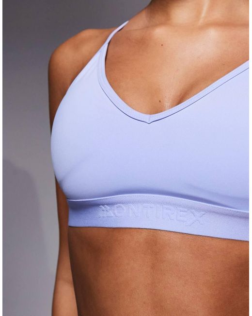 MONTIREX Blue Icon Strappy 3.0 Light Support Sports Bra
