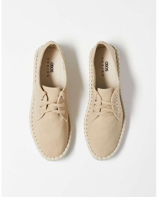 ASOS Brown Lace Up Espadrilles for men
