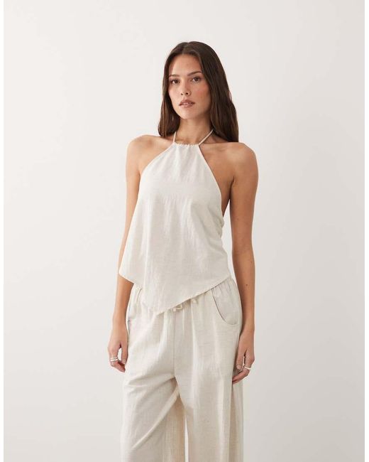 esmé studios White Esmee Longline Beach Top