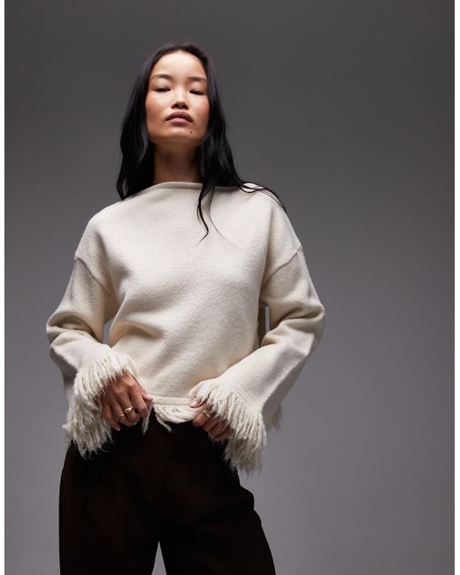 ASOS Gray – oversize-strickpullover