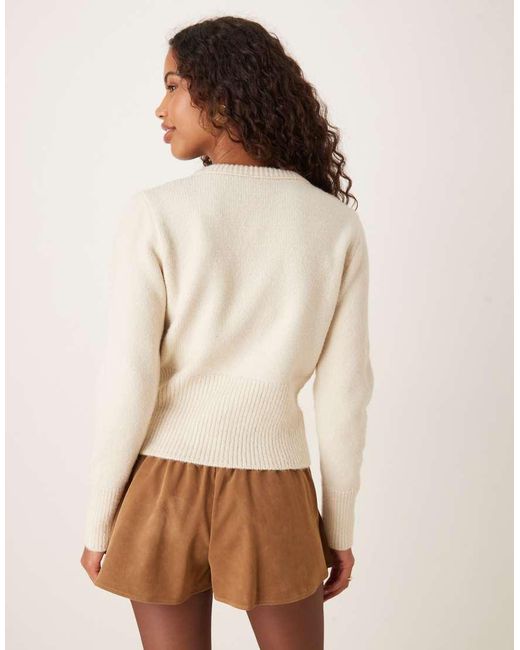 Free People Natural Paradise Found Faux Suede Skort