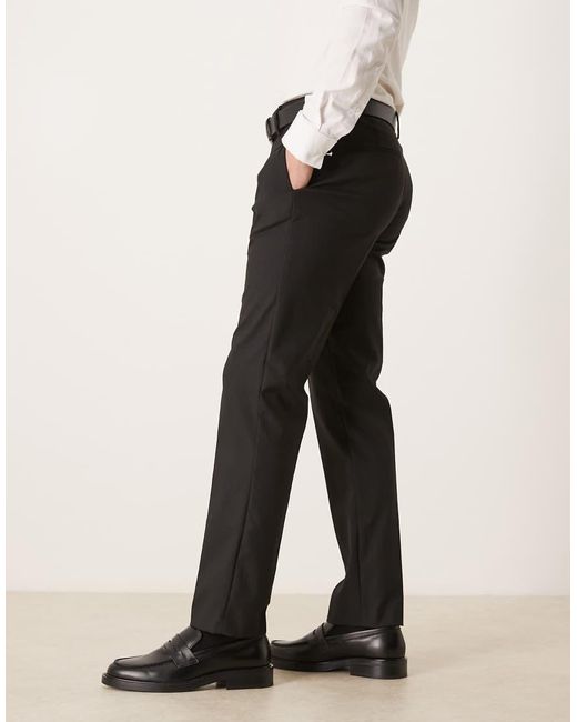 ASOS Black Smart Slim Pants for men