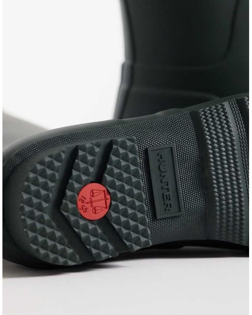 Hunter Black Original Tall Wellington Boots for men