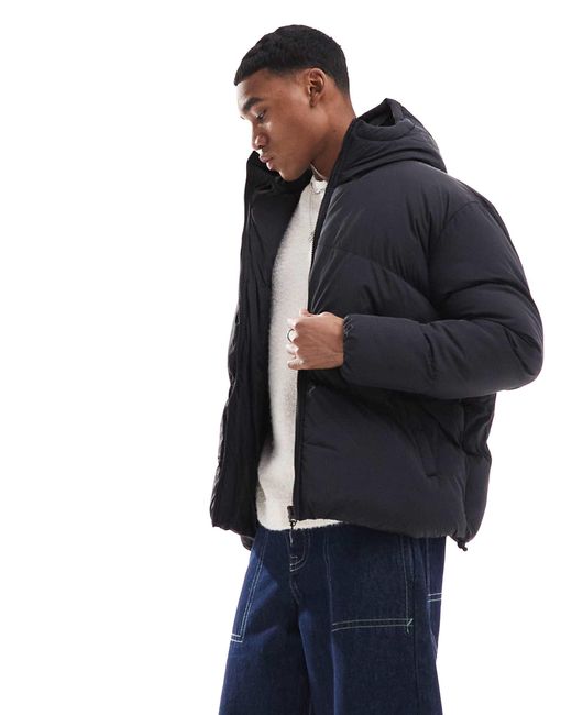 Doudoune matelassée oversize à chevrons avec capuche Brave Soul pour homme en coloris Blue
