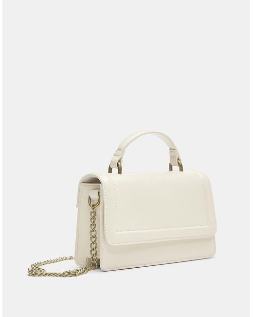 Borsa A Tracolla Rigida Écru di Pull&Bear in Natural