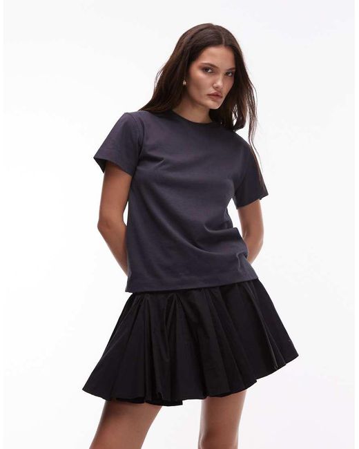 Falda Negra Tulip De AllSaints de color White