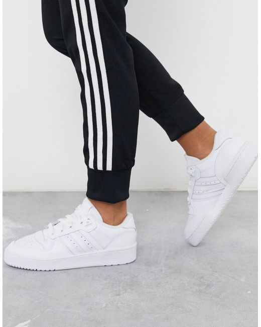rivalry adidas white