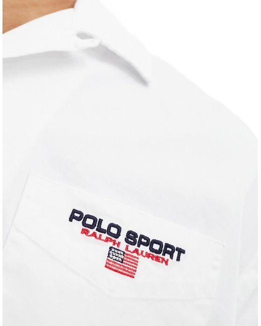 Polo Ralph Lauren Sport Capsule in het White voor heren