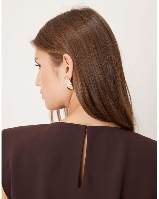 Mango Brown Sleeveless Blouse
