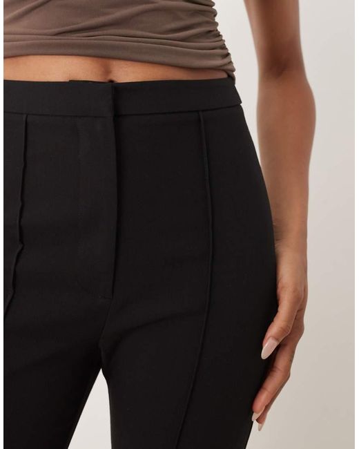Pantalones De Sastre Negros De Corte Acampanado De Tall ASOS de color Black