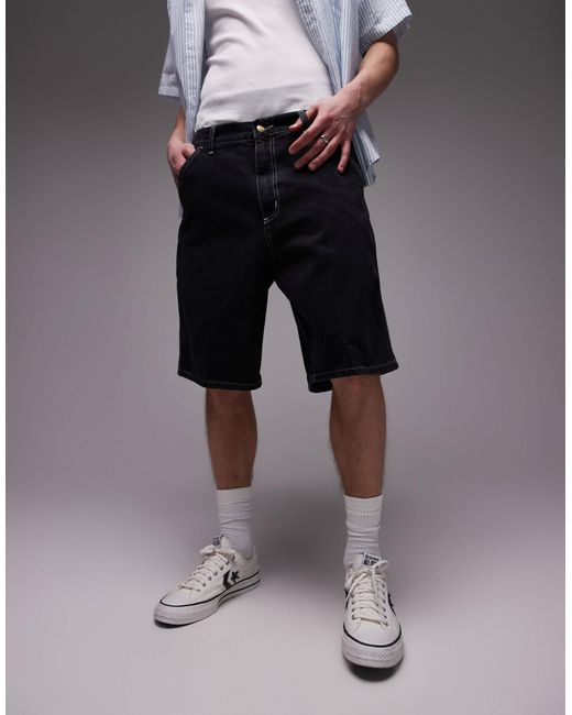Carhartt Gray Simple Jort for men