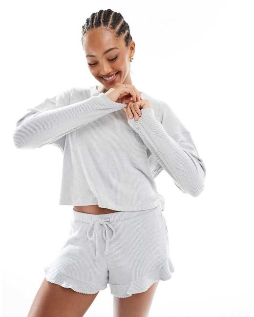 Hollister Nachtkleding in het White