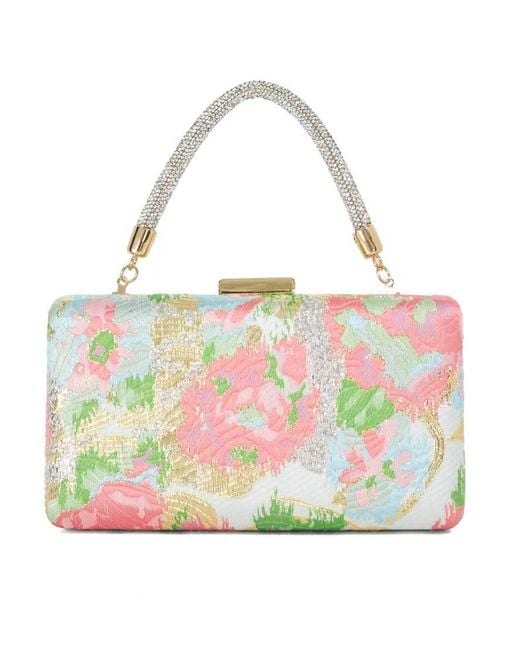 Dune Pink Beaut Clutch Bag