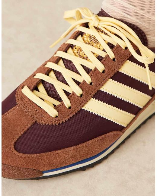 Adidas Originals White Sl 72 Og Trainers