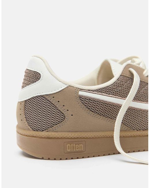 Baskets texturées rétro Pull&Bear pour homme en coloris Brown