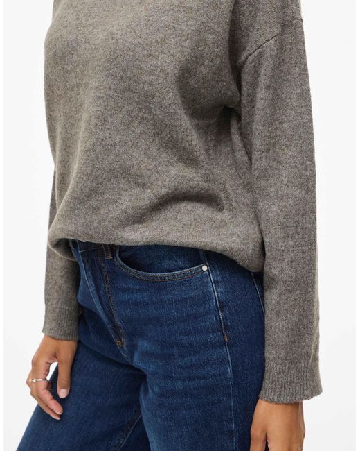 Vila Blue – oversize-strickpullover
