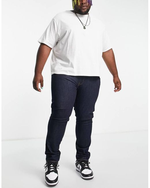 Levi's Blue Big & Tall 512 Slim for men