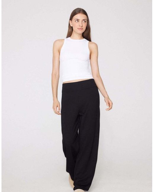 Tezenis Blue Soft Touch Viscose Palazzo Trousers