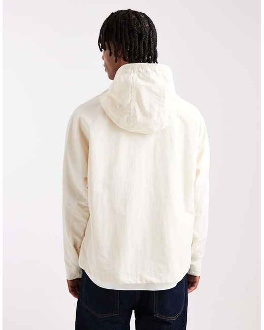 Parka Color Pietra di Fred Perry in White da Uomo
