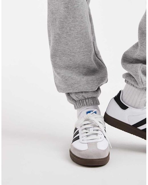 ASOS Gray Asos Design Tall Ultimate Cuffed Brushback jogger