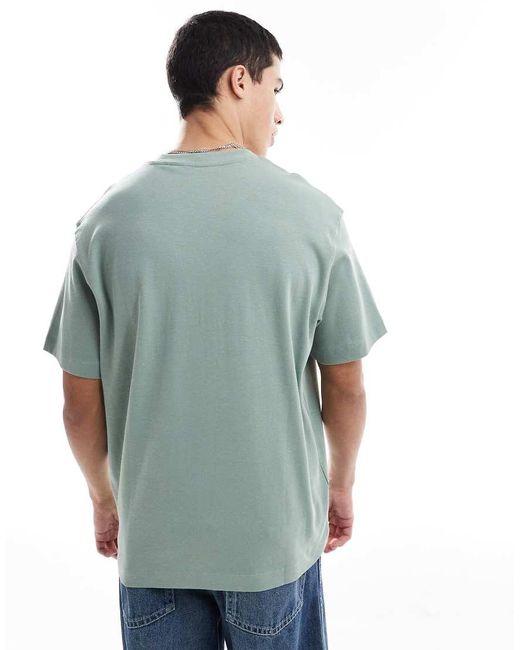 Camiseta Verde Extragrande De Jack & Jones de hombre de color Green