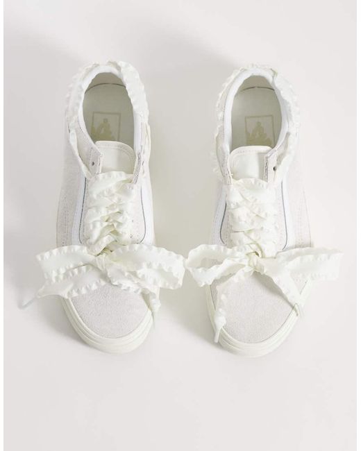 Vans White Old Skool Trainers
