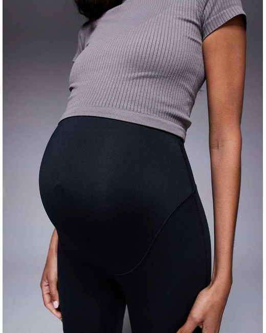 4505 White Maternity Icon High Waist Yoga legging