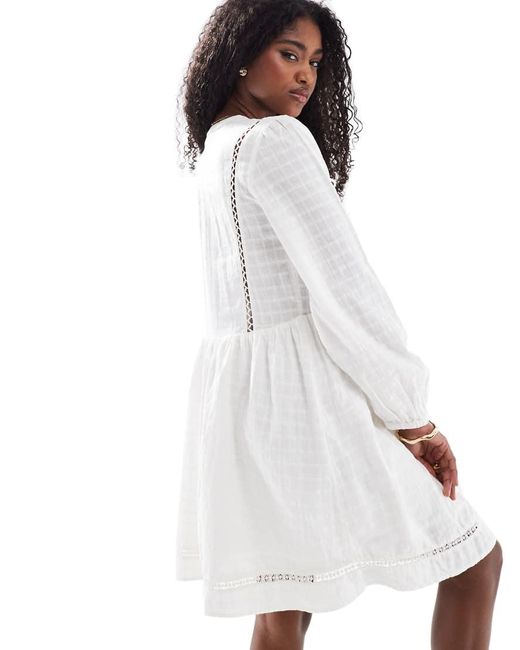 Caftano A Maniche Lunghe di Accessorize in White