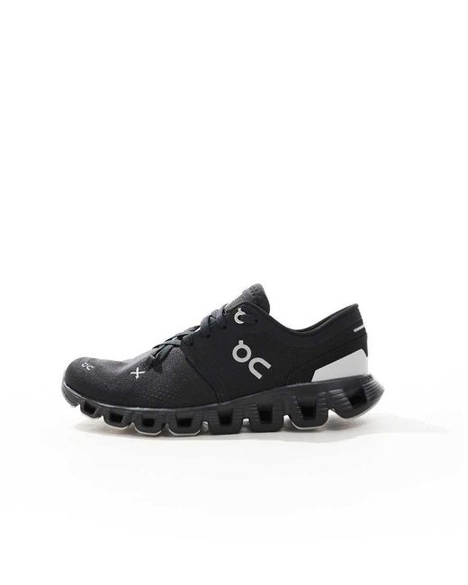 On Shoes Black Women's Cloud X 3 Training Shoes