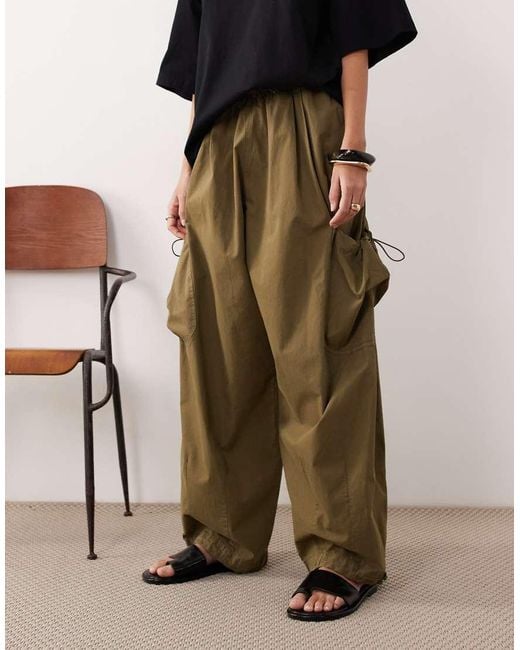 ARRANGE Green Delphi Drawcord Utility Trouser
